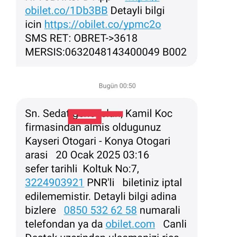 Kamil Koç'un Gecikme Mağduriyeti Ve İptal Sorunu