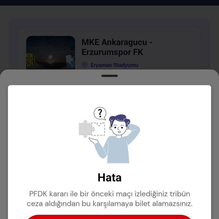 Haksız Tribün Cezası Karşısında Mağduriyet