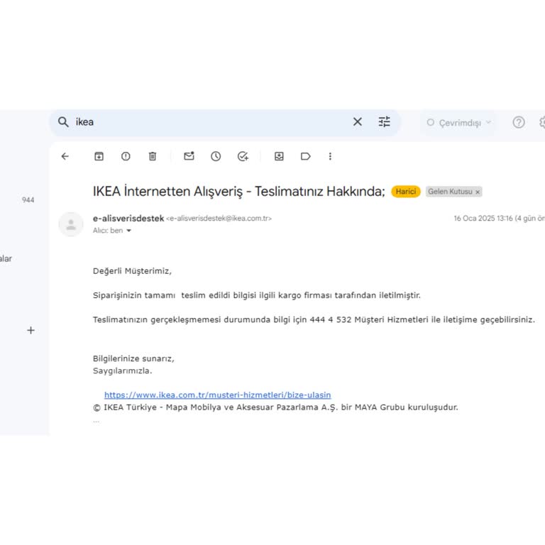 Eksik Teslimat Ve Yanıltıcı Bilgilendirme Sorunu