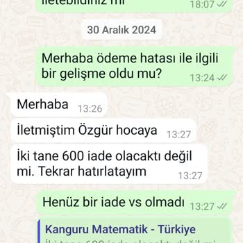 Yanlış Ödeme İşlemi Ve Ulaşılamayan Müşteri Hizmetleri
