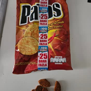 Patos Cips Paketinden İri Ve Ağır Parçalar Çıktı