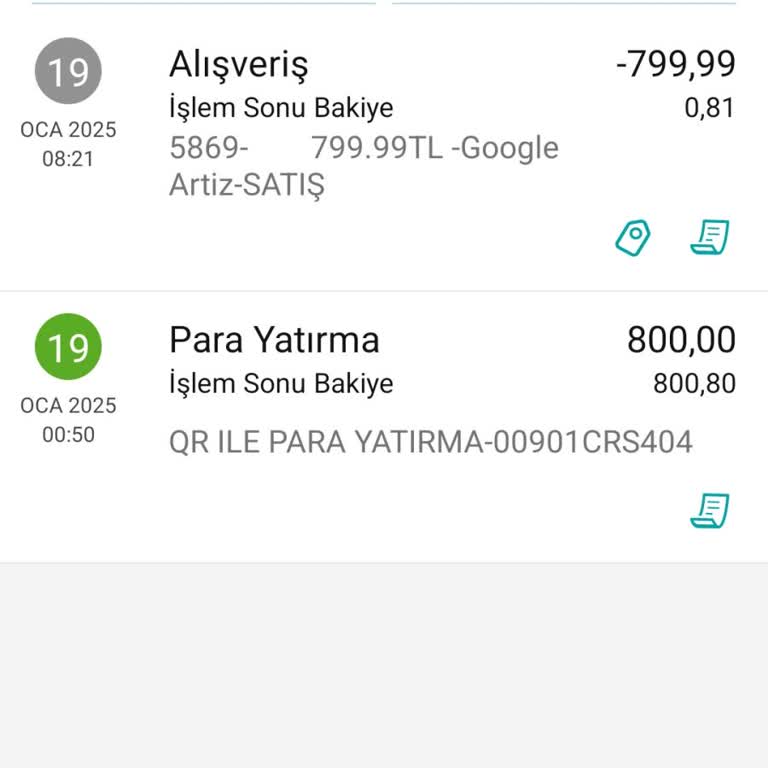 İzinsiz Para Çekimi: 799 TL'nin İadesini Talep Ediyorum