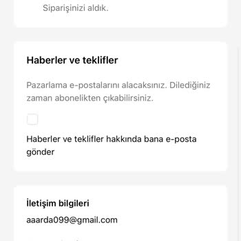 Siparişimin Akıbeti Belirsiz