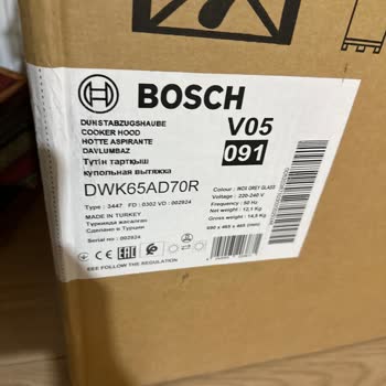 Bosch Davlumbaz Montajında Sorun ve Mağduriyet