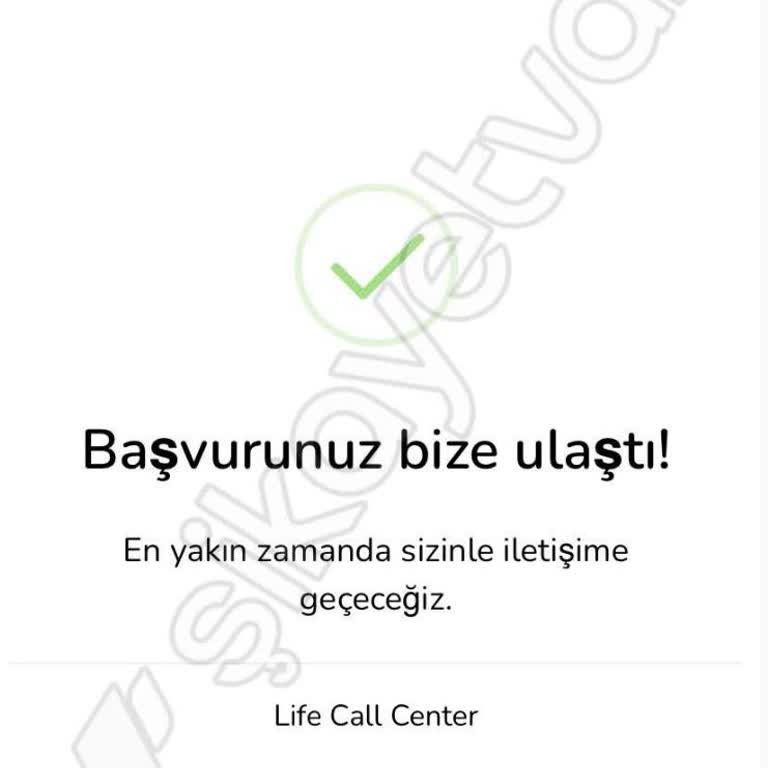 Güven Vermeyen Çağrı Merkezi İlanı Ve Kimlik Bilgilerimin Korunması