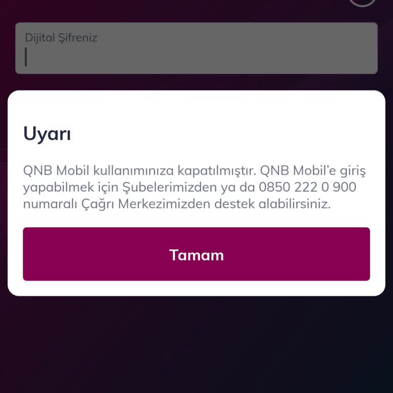QNB Finansbank'ta Bloke Sorunu: Acil Çözüm Bekliyorum