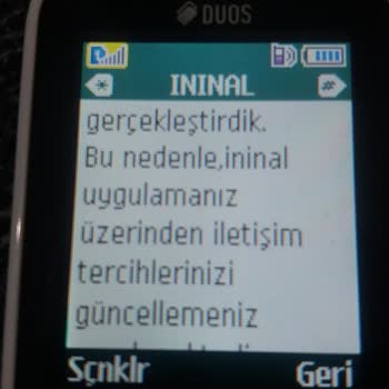 Yanlış Numara Kullanımı: İninal Hesap Sorunu