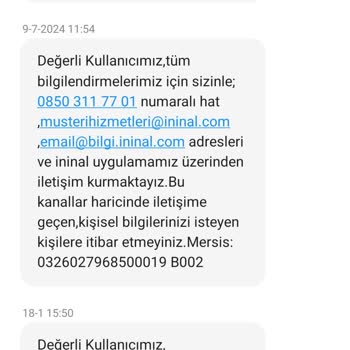 Bilinmeyen İninal Kart Hesabı Ve Güvenlik Endişesi