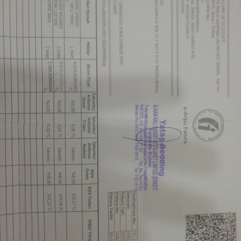 Yataş Yatak Kalitesi Ve Garanti Sorunları