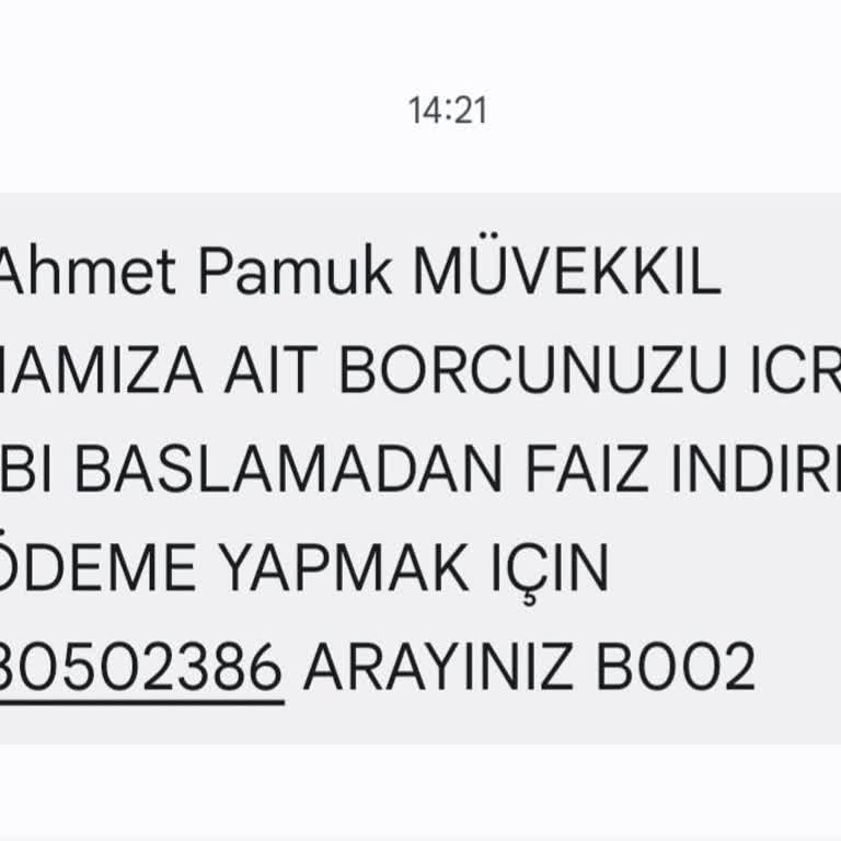 Yanlış Borç Ve İzinsiz Veri Kullanımı