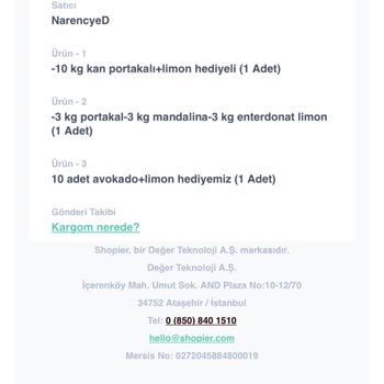 Eksik Ve Yanıltıcı Ürün Teslimatı