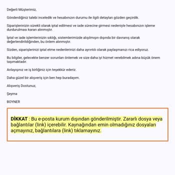 Boyner Alışveriş Engeli: İade Hakkım Kısıtlandı!