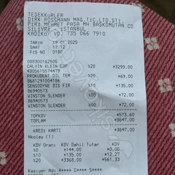Rossmann'dan Aldığım Parfümün Orijinalliği Şüpheli