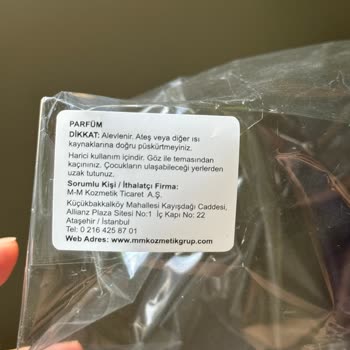 Rossmann'dan Aldığım Parfümün Orijinalliği Şüpheli