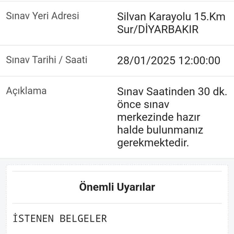 Yanlış Sınav Yeri Ve Ücret İadesi Sorunu