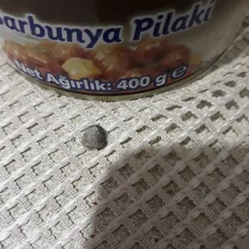 Barbunya Pilaki'de Taş Tehlikesi
