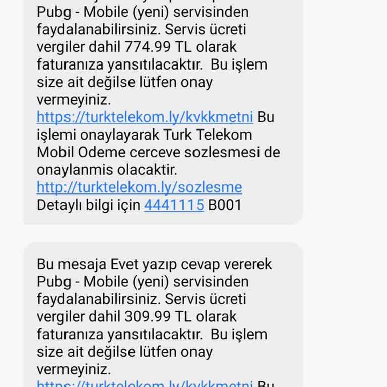 İzinsiz Faturalandırma Şikayeti