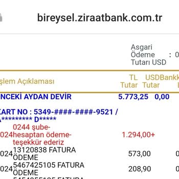 Mükerrer Fatura Ödemeleri Ve İade Talebi