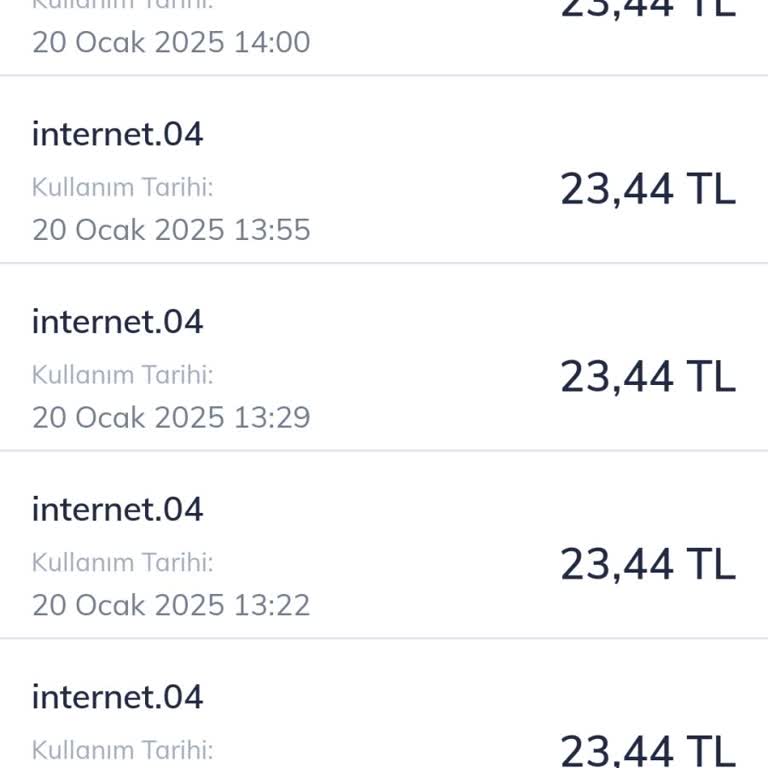 Hediye İnternet Kullanılmadan Kota Aşıldı