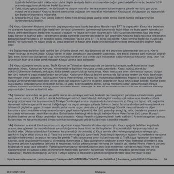 Sahte Araç Kiralama Sayfasıyla Karşılaşılan Kayıp