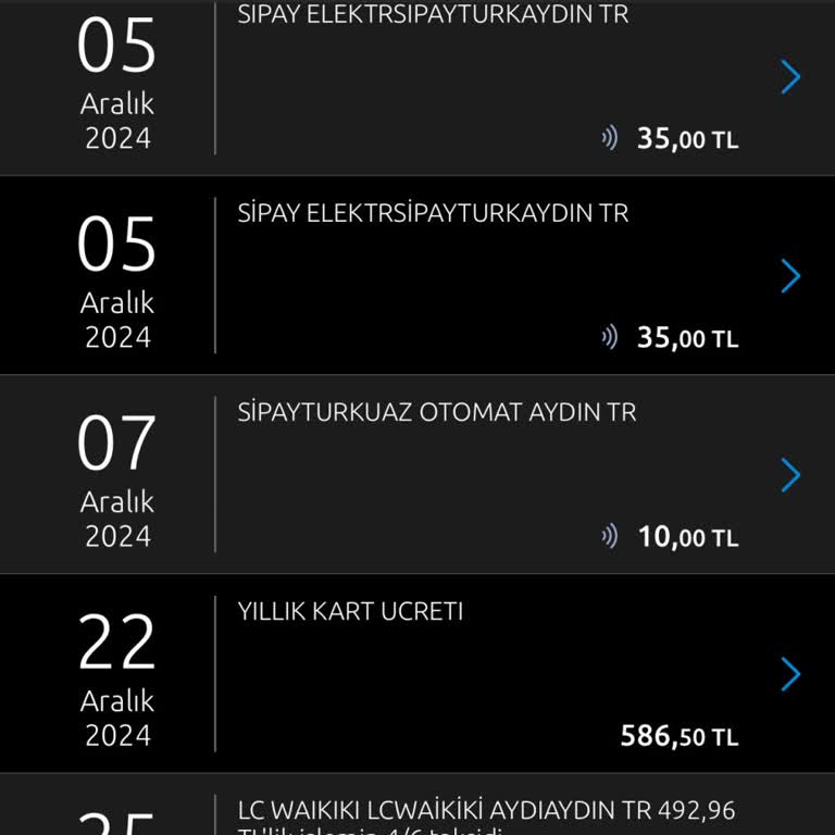Yasa Dışı Kart Ücreti İadesi Talebi