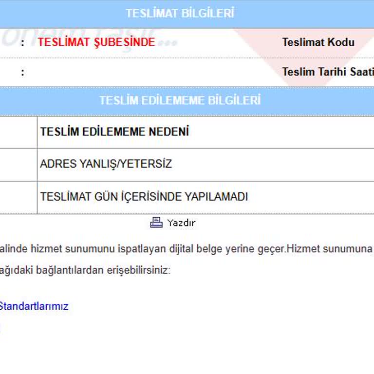Aras Kargo'nun Teslimat Sorunları Ve Kaba Davranışları