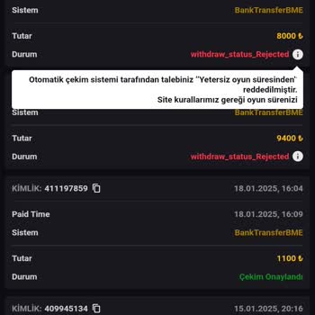 Winxbet Ödemeleri Geciktiriyor Ve İptal Ediyor