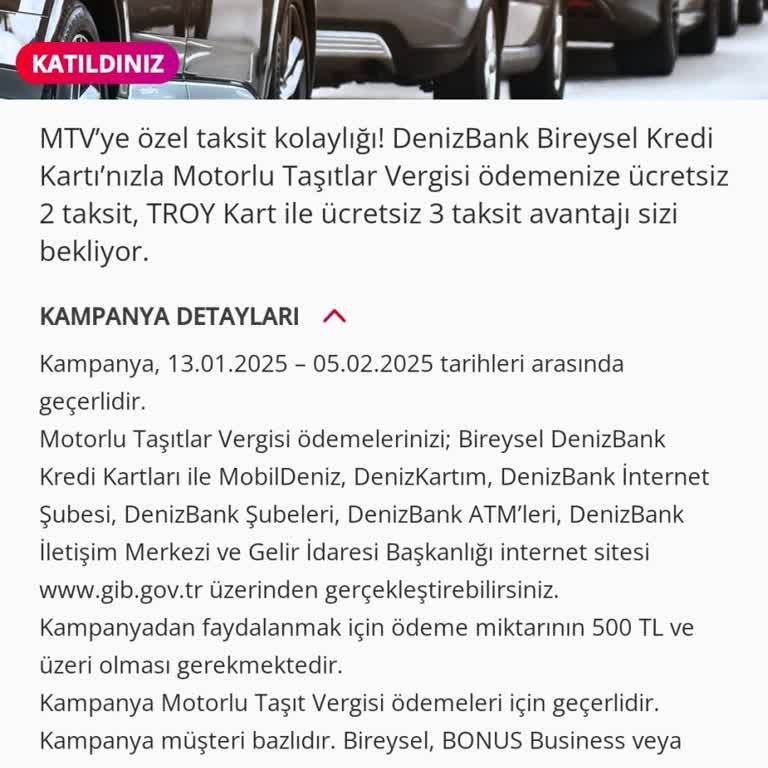 Denizbank Kampanya Yanıltmacası Ve Taksit Sorunu