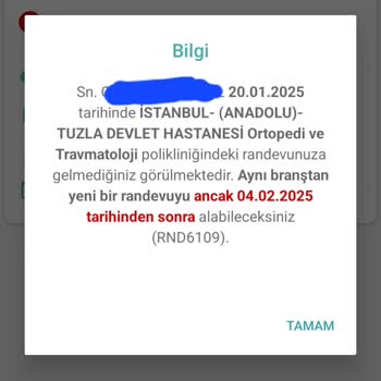 Randevu Saatinde Doktor Bulamama Ve Mağduriyet