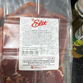 File Market Elit Pastırması İle Yaşanan Gıda Zehirlenmesi Kabusu