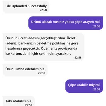 Getir'den Bozuk Ürün Ve İade Sorunu