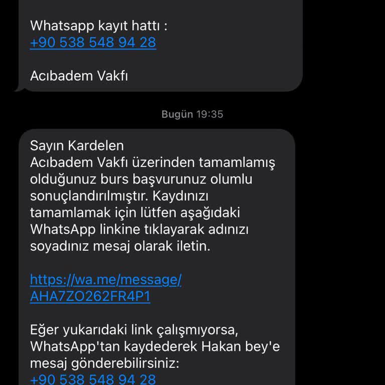 Sahte Burs Başvurusuyla Kişisel Bilgiler Tehlikede