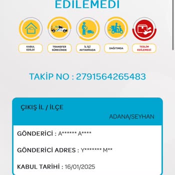 PTT Kargo Teslimat Sorunu Ve Müşteri Mağduriyeti