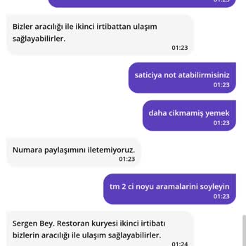 Online Sipariş Ve İletişim Sorunu