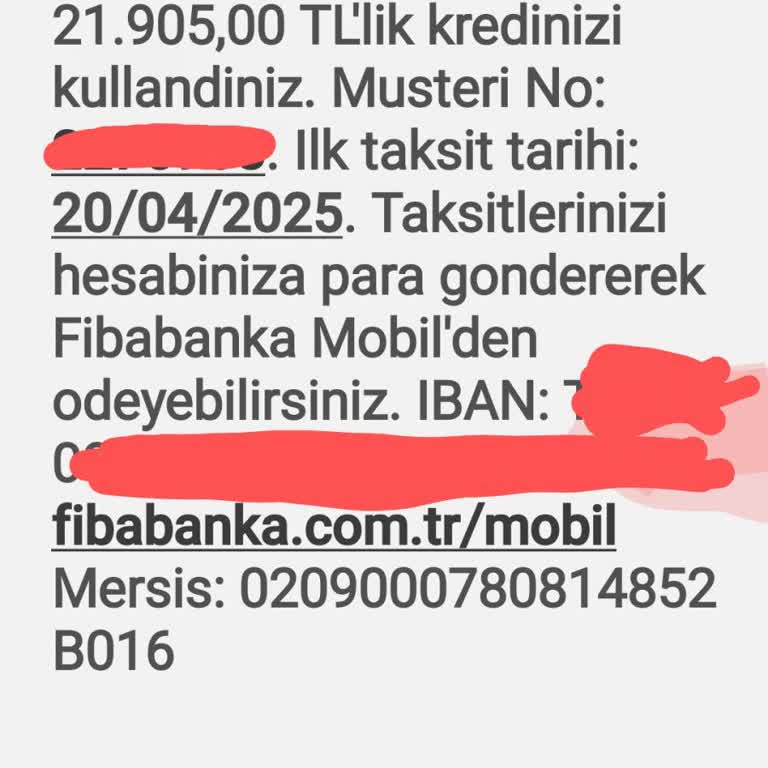 Alışveriş Kredisi Çekildi, Sipariş Görünmüyor