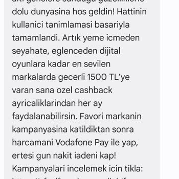 Vodafone FreeZone Üyeliğinde Süreç Ve Hizmet Sorunları