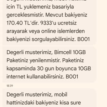 Bimcell'de İnternet Paketlerinin Hızla Tükenmesi