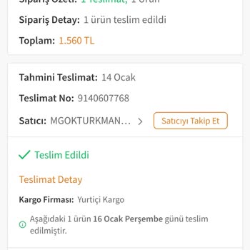 Yanlış Ürün Gönderimi Ve İletişim Sorunları