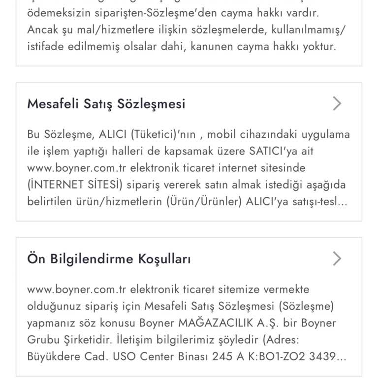 Boyner Now Uygulamasında Harcamaya Hazır Limit Sorunu