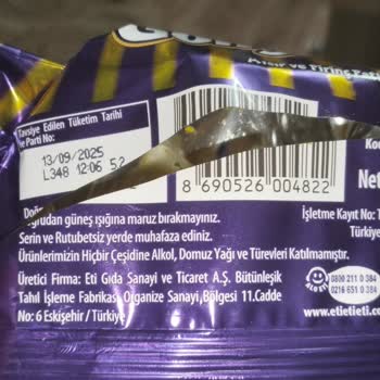 Eti Gong'da Belirsiz Siyah Madde Şoku