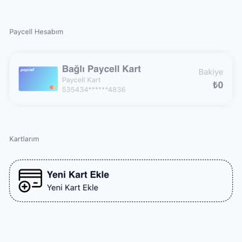Aktif Olmayan Paycell Özelliği