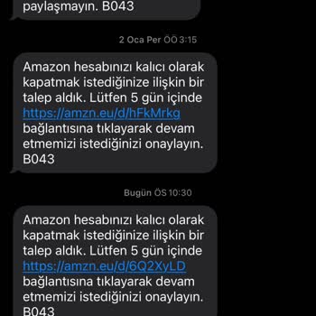 Amazon Prime Hesabımı İptal Edemiyorum