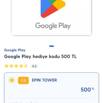 Geçersiz Google Play Kartı Sorunu