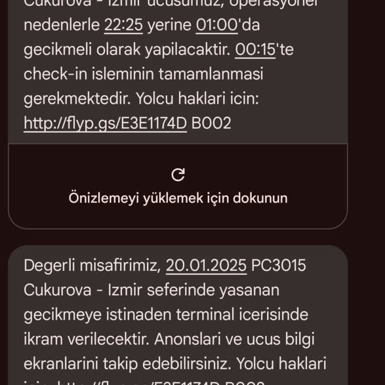 Pegasus Uçuş Ertelemesi Mağduriyeti