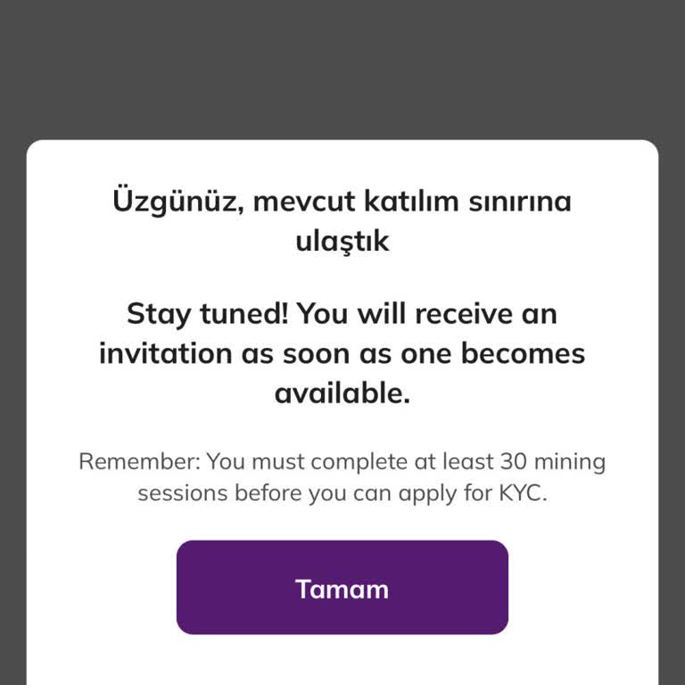Pi Network Kyc Başvuru Sorunu: Sürekli Hata Mesajı Alıyorum