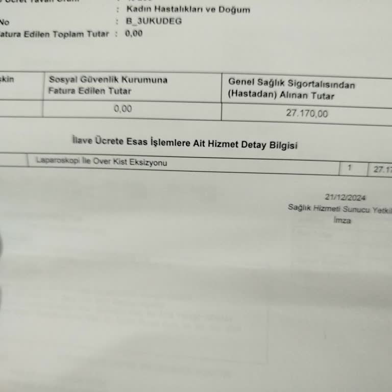 Yanlış Ameliyat Ve Haksız Ücretlendirme