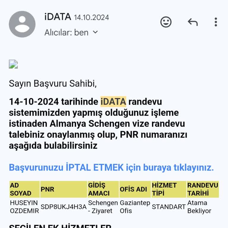 Vize Başvurusunda Yaşanan Randevu Sorunu