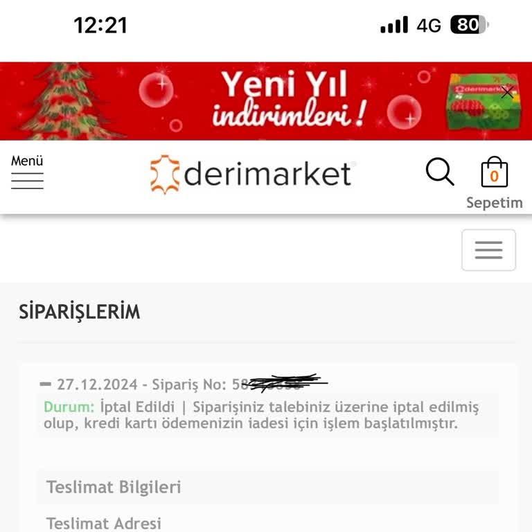 Derimarket İade Sürecinde Yaşanan Gecikme ve Sorunlar