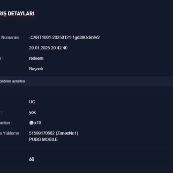 Midas Buy'dan Alınan UC Kodları Hesaba Geçmedi