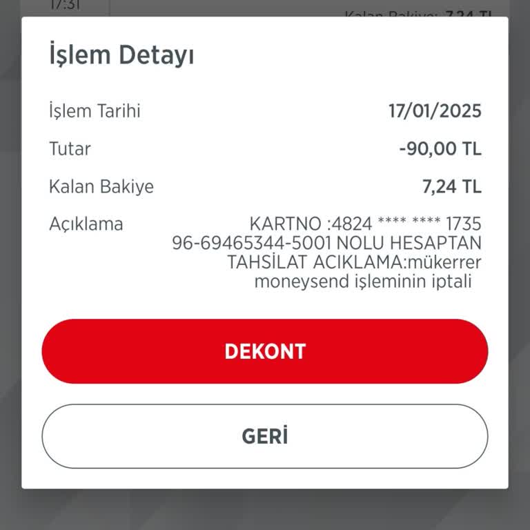 İzinsiz Para Çekimi Ve Geri İade Talebi